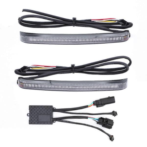 Motorcykel LED Sidetaske Bremselys Dynamisk Blinklys Til Touring Road Glide CVO 2014-2022