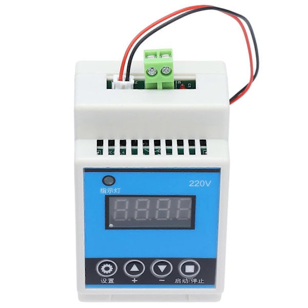 Tidsfördröjningsrelä Timer Controller Justerbar Kontrollbrytare 30A för Utrustning YYC?9220VAC