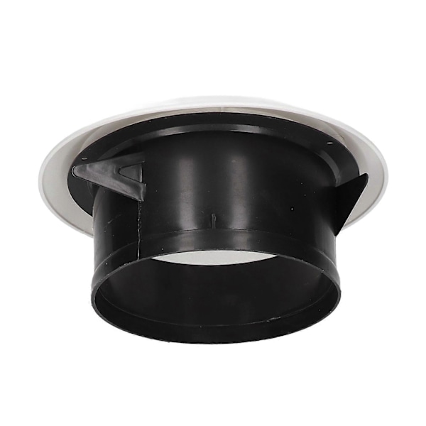 Runt Luftventil ABS Lamellgaller Skydd Undertak för Badrum Kontor Kök Ventilation 15 cm