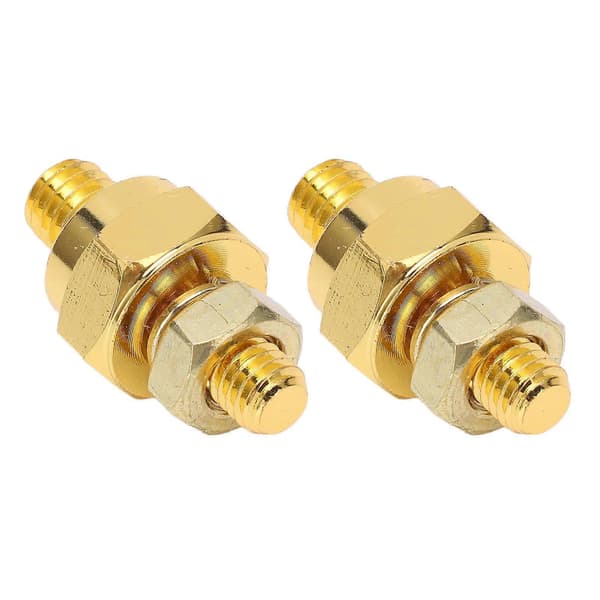 2 stk. Batteriterminaladaptere Messing Batteriterminaladaptere Sidepost Ladesystem Bolt