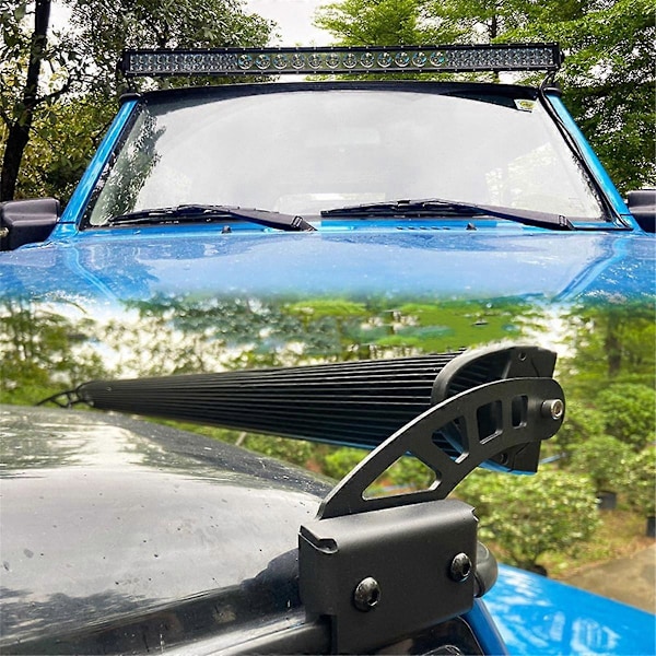 Bil Tak Led Lys Bar Brakett for 2019-2022 JB64 JB74W 52 Tommer Offroad Eksteriørtilbehør