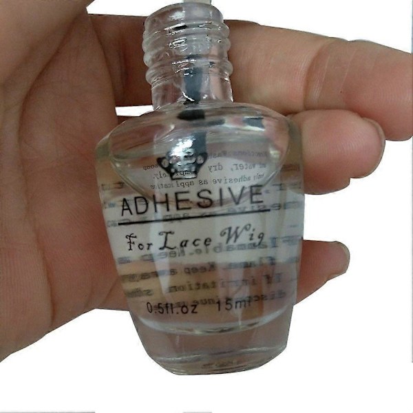 15ML Lace Paryk Tape Flydende Lim Stærk Viskositet Hår Extension Bond Klæbemiddel QinHai