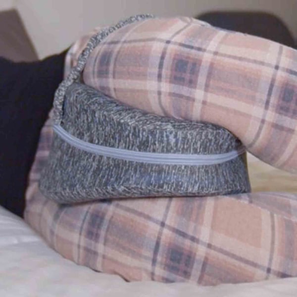 Smooth Spine Pude, Smooth Spine Alignment Pude - Lindrer Hofte og Iskias, Smooth Spine Benpude, 100% Ny Gray