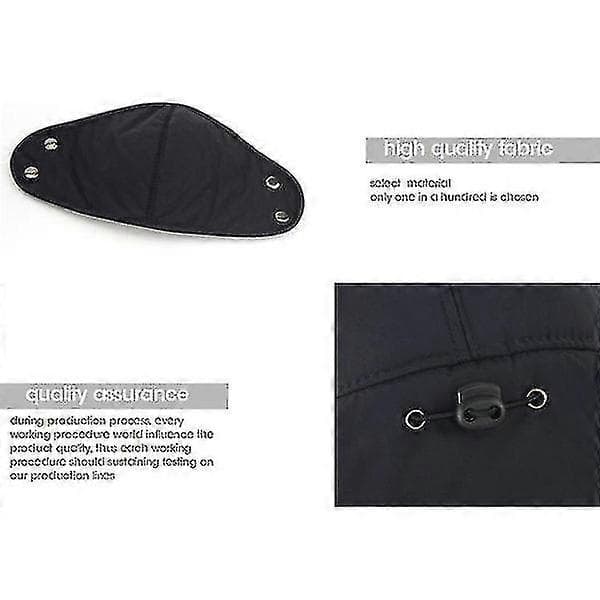 Herre Vinter Casual Baseball Sne Cap Vindtæt Tyk Varm Hue Hat DarkBlue