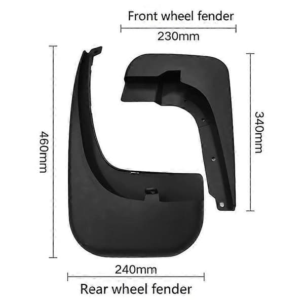 Stänkskydd för V-CLASS W447 2016-21 Mudguard Splash Guard Cover Bil Refit Exteriörtillbehör