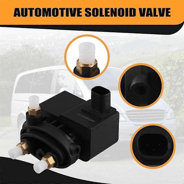 Luftfjädrings Solenoidventilblock för W639 2004-2014 6393280030 A6393280030