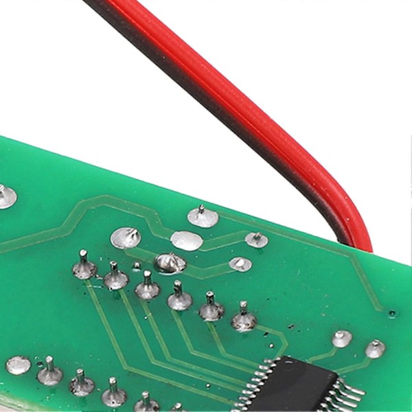 Trigger Teller Modul 3 Sifret Rød Skjerm Akkumulator Modul for Industrielt Utstyr 16?26V