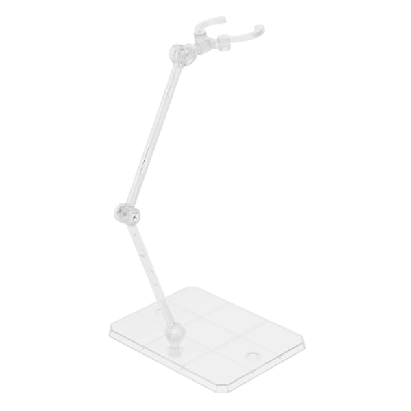 10 kpl Toimintahahmon jalusta sopiva näyttöteline 1/144 1/100 nukke malli näyttämö esitykseen, läpinäkyvä
