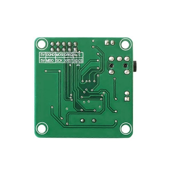 VS1003 Modul MP3 Avspilling Lyddekoding Innebygd Mikrofon Multifunksjonelt Praktisk Modul