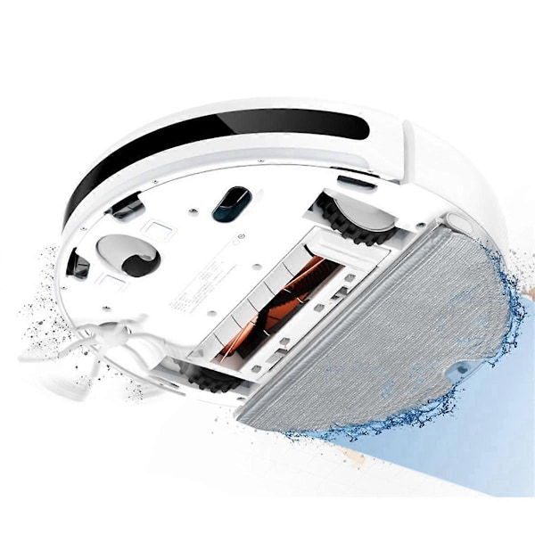 For Mi Robot Vacuum 1C / 1T / 2C F9 / D9 / D9 Pro / D9 Max / L10 Pro / Z10 Hovedbørste Sidebørste Moppeklut
