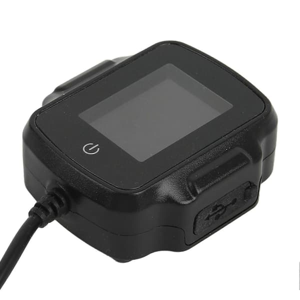 Däcktrycksövervakningssystem för motorcyklar med 2 externa sensorer TPMS 12V USB-laddning Högprecisionsdisplay