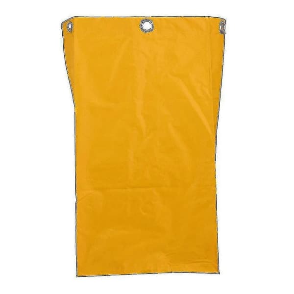Städvagn Städverktyg Vattentät Vagn Förvaringsväska 40x28x69cm Gul