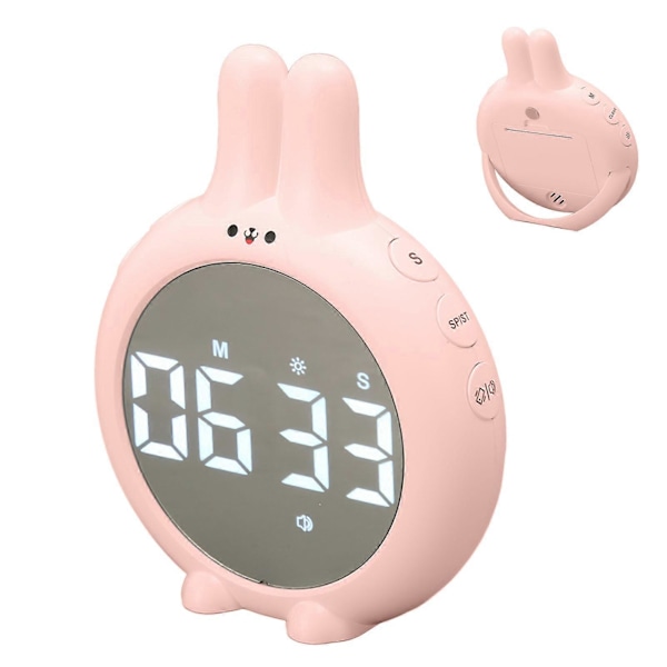 Sød Digital Timer Multifunktionel Høj Præcision Magnetisk Børne Nedtællingsur til Lektier Madlavning Sport