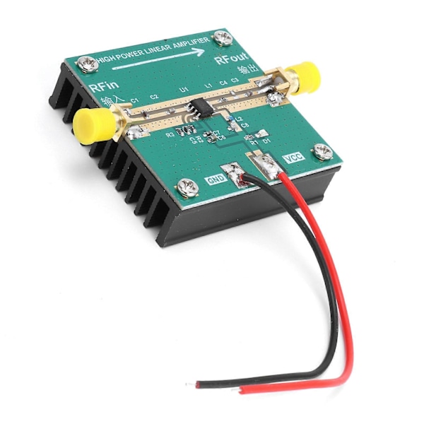 RF Effektförstärkare Högeffekts Linjär PCB Modulkort Elektronisk Tillbehör 2.4GHZ 1W RF2126 6V
