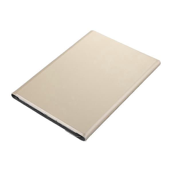 A510 Bluetooth Tastatur PU Etui til Galaxy Tab A 10.1 (2019) T510 Guld Gold