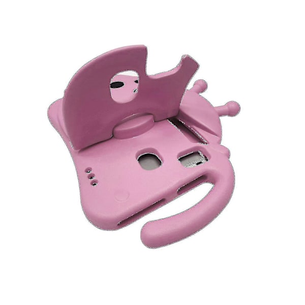 Fodral med nyckelpiga för Samsung Galaxy Tab A7 Lite 8.7 T220 T225 2021, Stötskyddande skal med stativ T Pink