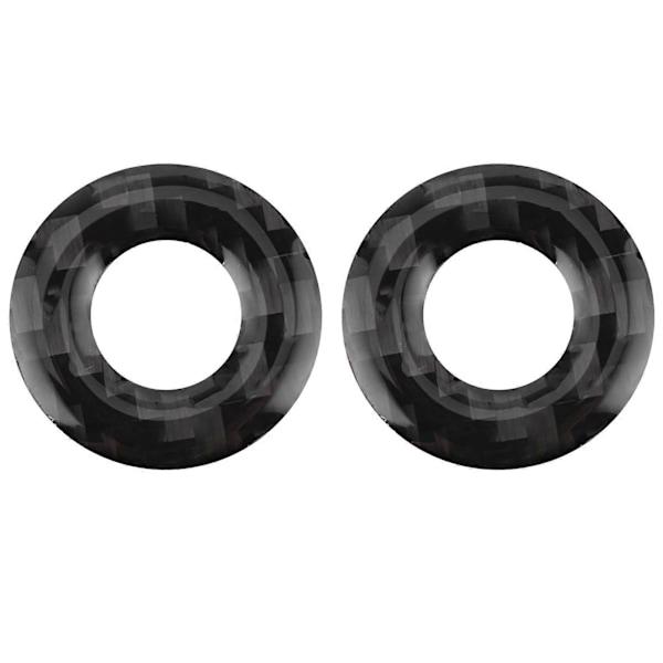2 stk. Carbon Fiber Dørlås Bolte Trim Indvendig Dekoration Passer til Dodge Challenger 2008?2014
