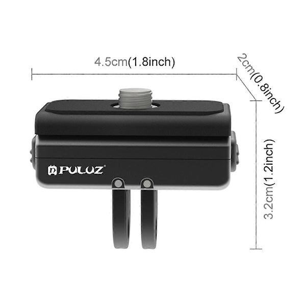 Magnetisk Quick Release Tilbehør til Insta360Ace Pro/X3/ONE X2/ Multifunktionel Praktisk Adapter Base