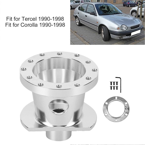 Bil 6-håls Rattnav Adapter Modifieringssats Passar Tercel 1990-1998