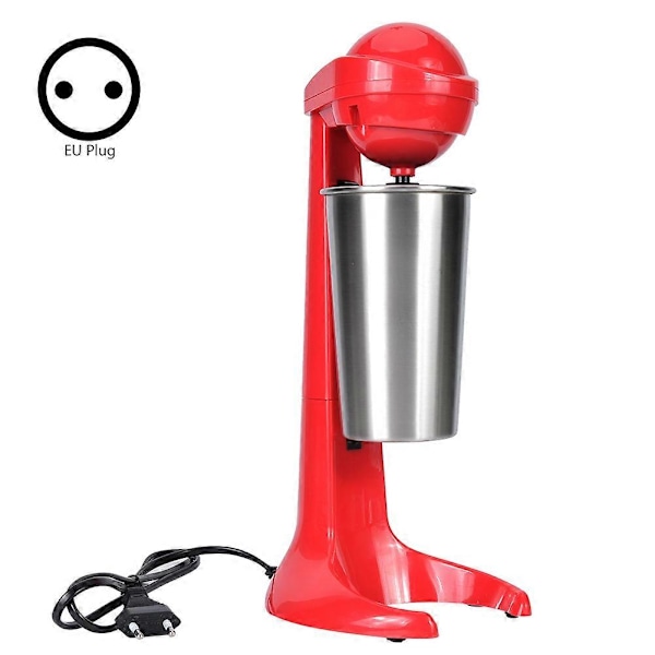 Dobbelthodet Elektrisk Milkshake Maskin Kaffedrikk Mikser Melkeblender for Hjemmebar EU Plugg 220V