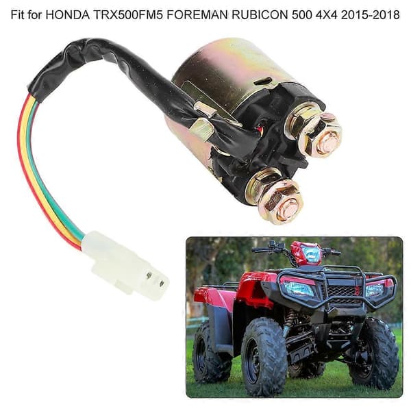 Startrelä Solenoid Tillbehör för Fordon Passar Honda 500 4X4 2015-2018