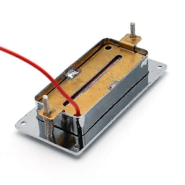 Elektrisk Gitarr Pickup Förkopplad Dubbel Mini Humbucker Volym Tonkontroll 92X37.5mm