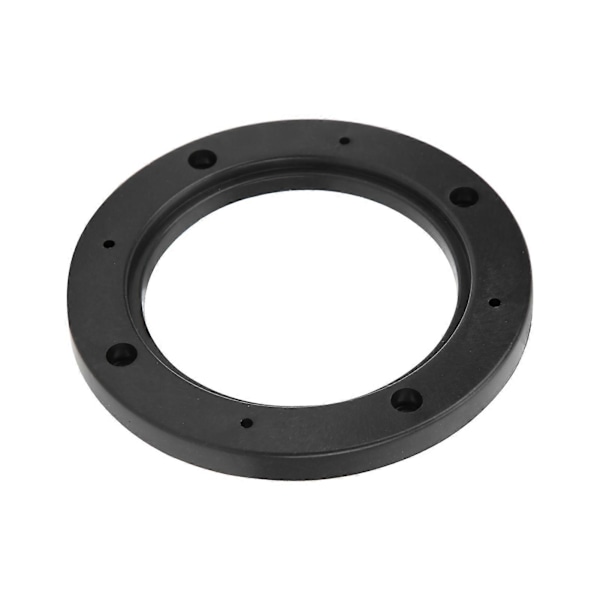 2 stk. 4in Bil Audio Højttaler Ring Pad Sort Automobil Modifikation Udskiftning Universal
