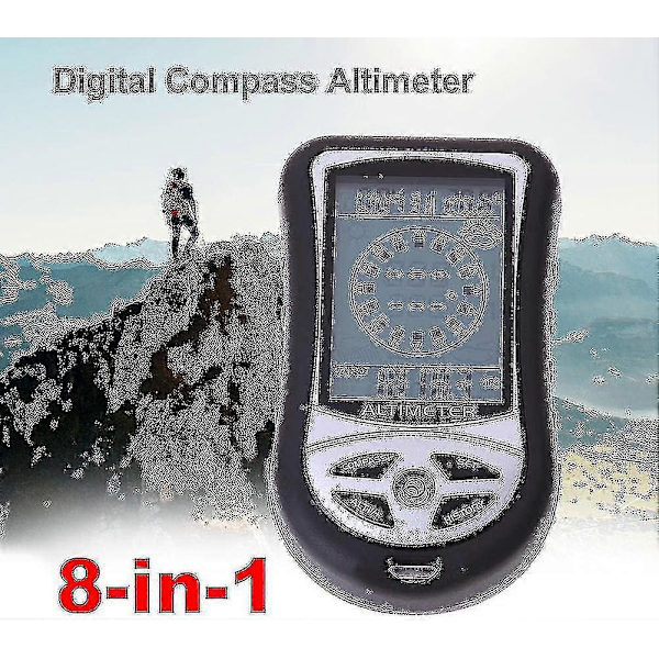 Höjdmätare Termometer Barometer Kompass Multifunktion -XX