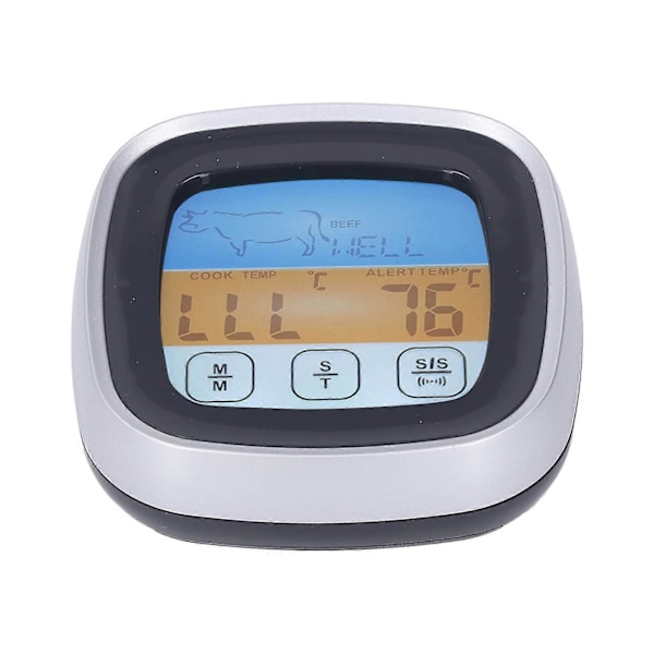 Digitalt Kjøtttermometer LED-Display Nøyaktig Måling Kjøtttemperaturmåler for Kjøkken