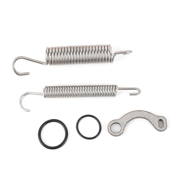 CNC Aluminiumlegering Kickstand Sidostöd med Fjäder Tillbehör Passar Husaberg FE 501 FE 250 FE 390 (Orange Stång Grå Fot)