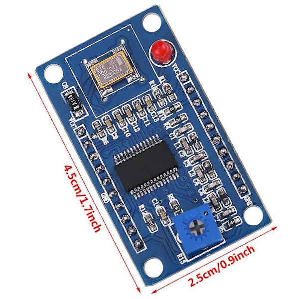 DDS AD9850 Signalgenerator Modul Sinus Fyrkantvåg 0-40MHz
