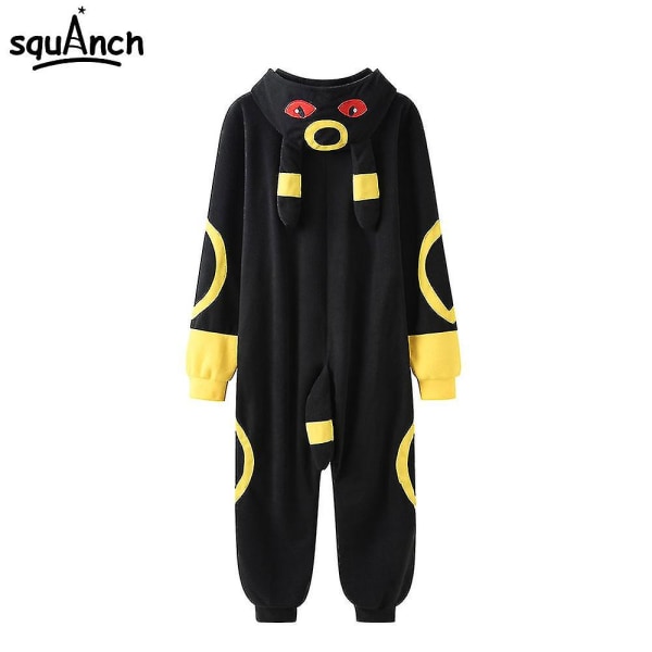 Tecknade Pyjamas Unisex Party Jumpsuit Vinter Söta Hemmakläder blue S