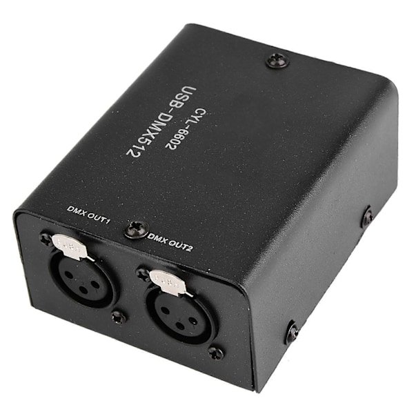 512-kanavainen USB - DMX DMX512 LED-valo DMX-näyttämövalojen ohjainkanavien dekooderimoduuli