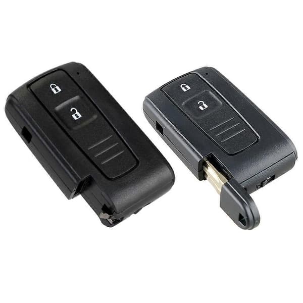 2 Knappers Bilnøkkel Etui Fjernkontroll Skall