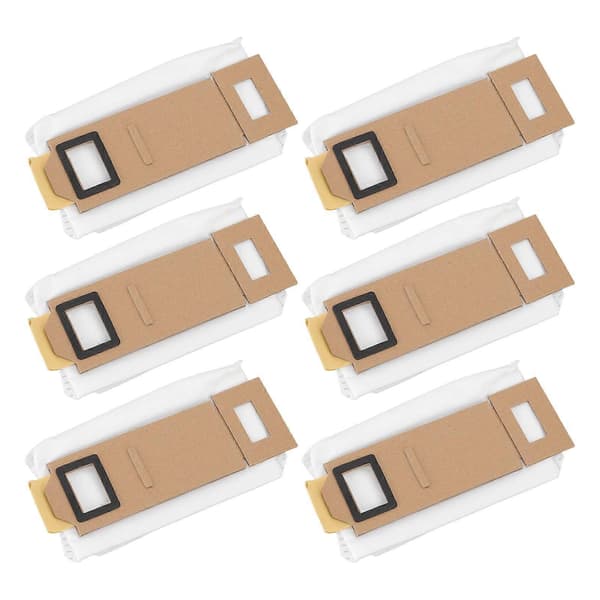 6 stk. støvsugerposer reservedele til Xiaomi Roborock T7S Plus version