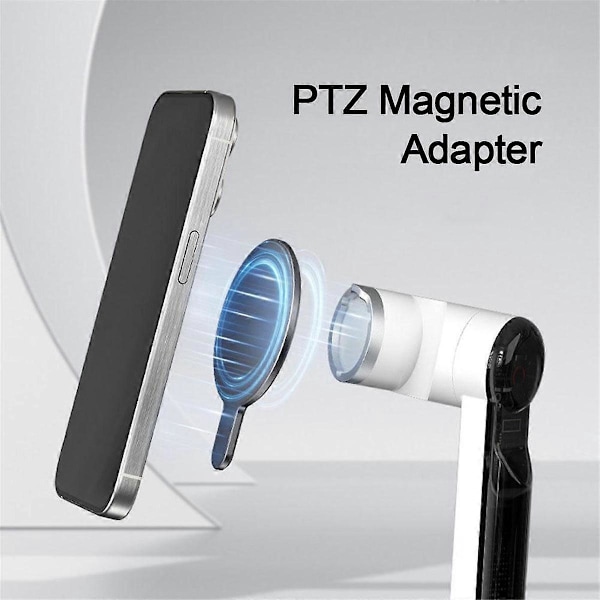 Magnetisk för Flow Gimbal Magnetisk Adapter Skyddande för Flow Sportkameratillbehör