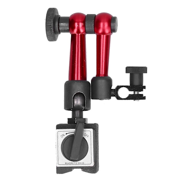 Magnetisk verktøyholder, omstillbar permanent magnet, 3 ledd, 360 graders rotasjon, mini magnetisk base for indikatorklokke WCZ 1B
