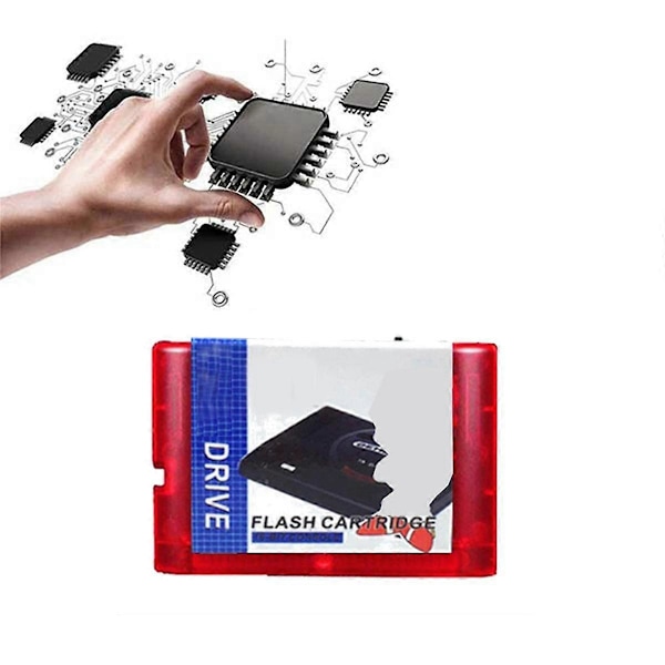 1000 in 1 EDMD -peli Drive-konsolille US/EU/JP Universaali pelikortti OSV3.8 Versio B