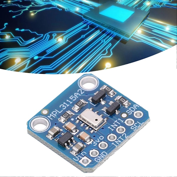 Sensormodul 20–110 KPa Tryckområde I2C-gränssnitt Intelligent Digital Tillbehör MPL3115A2