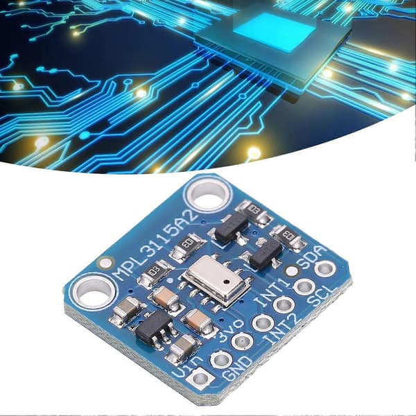 Sensormodul 20?110 KPa Trykområde I2C Interface Intelligent Digitalt Tilbehør MPL3115A2