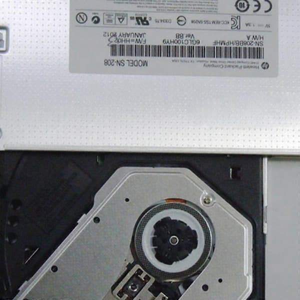 DVD CD RW Brännare 9.5mm Intern SATA Optisk Diskenhet Laptop Notebook DVD Brännare SU-208