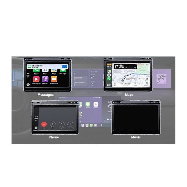 CarPlay Trådløs Adapter, Plug & Play Lav Latens Trådløs CarPlay, Automatisk Tilkoblet for Bilmodeller Fra 2016