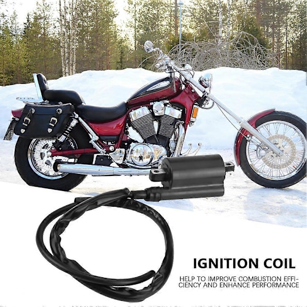Främre & Bakre Tändspole för Suzuki VS1400 Intruder 1400 1987-2004 Tändningstillbehör