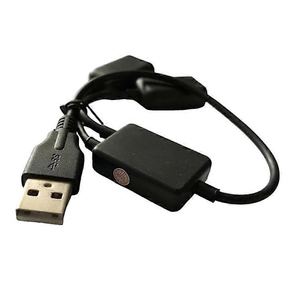 USB-forlengelseskabel 2 i 1 Universal Høyhastighets Anti-interferens Stabilt Signal USB-utvidelse Bærbar 1 Hann til 2 USB Hunn Datahub Strømadapter f