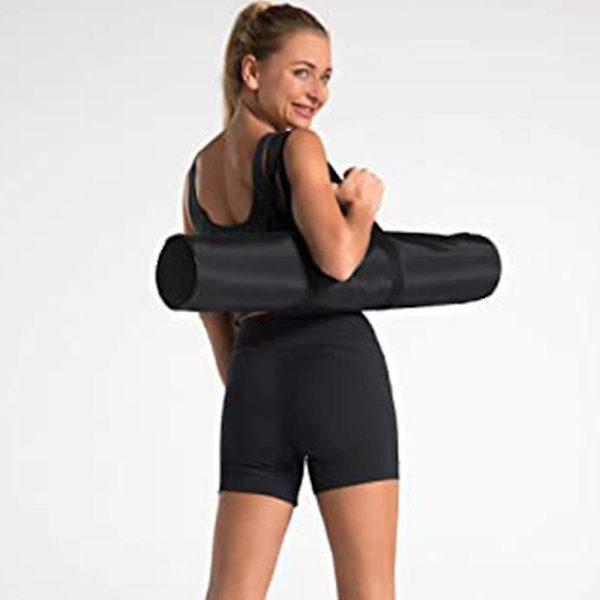 1 st. Dam Yoga Shorts med Hög Midja, Sidofickor och Magkontroll black