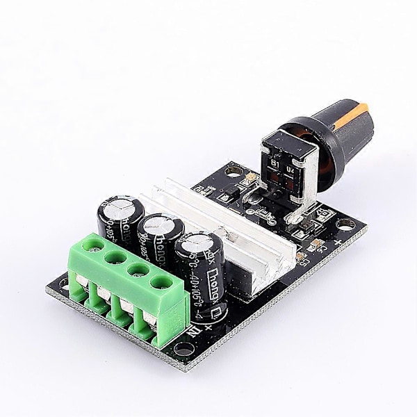 DC6-28V 3A Variabel Motorhastighet PWM Justerbar Regulator Kontroller Switch+Knapp