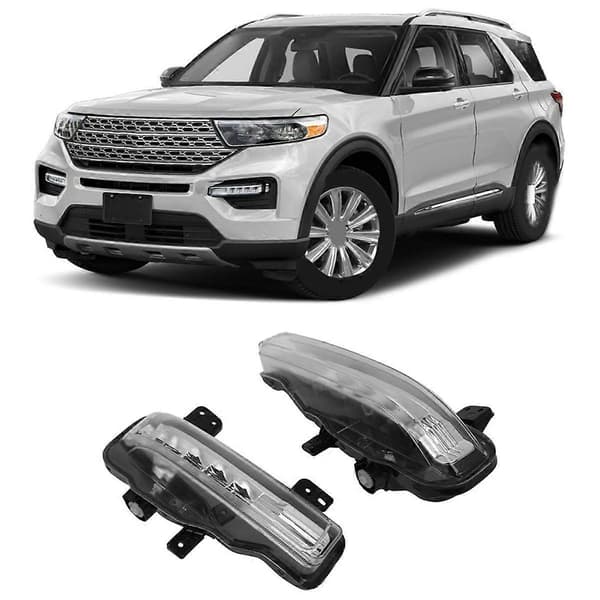 LED Varselljus Dimljus Kit Stötfångarlampor för Explorer 2020-2023