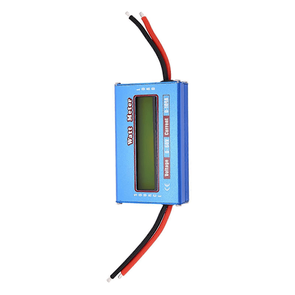 1 stk./lot RC Digital Wattmeter Watt Meter Strømmåler Checker DC 60V 100A Balance Spænding Batteri
