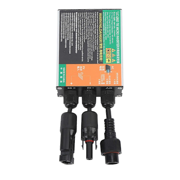 GMI 260W Sinusbølge Solcelleinverter Aluminiumlegering Solcelle Micro Grid Tilsluttet Inverter med Temperatursensor til Generationssystem AC