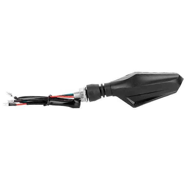 2 stk. Motorcykel Retro Vandtætte LED Blinklys Indikator Lampe Universal (Gul)